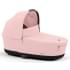 Коляска 3 в 1 Cybex Priam IV Chrome Brown и автокресло Aton B2 i-Size Dynamic Red Peach Pink