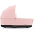 Коляска 3 в 1 Cybex Priam IV Chrome Brown и автокресло Aton B2 i-Size Dynamic Red Peach Pink