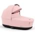Коляска 3 в 1 Cybex Priam IV Chrome Brown и автокресло Aton B2 i-Size Dynamic Red Peach Pink