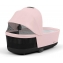 Коляска 3 в 1 Cybex Priam IV Chrome Brown и автокресло Aton B2 i-Size Dynamic Red Peach Pink