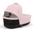Коляска 3 в 1 Cybex Priam IV Chrome Brown и автокресло Aton B2 i-Size Dynamic Red Peach Pink
