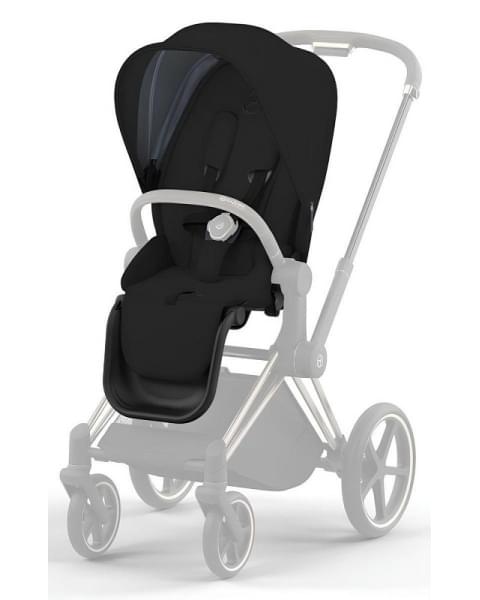 Коляска 3 в 1 Cybex Priam IV Chrome Brown и автокресло Aton B2 i-Size Dynamic Red Sepia Black