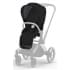 Коляска 3 в 1 Cybex Priam IV Chrome Brown и автокресло Aton B2 i-Size Dynamic Red Sepia Black