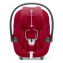 Коляска 3 в 1 Cybex Priam IV Chrome Brown и автокресло Aton B2 i-Size Dynamic Red Sepia Black