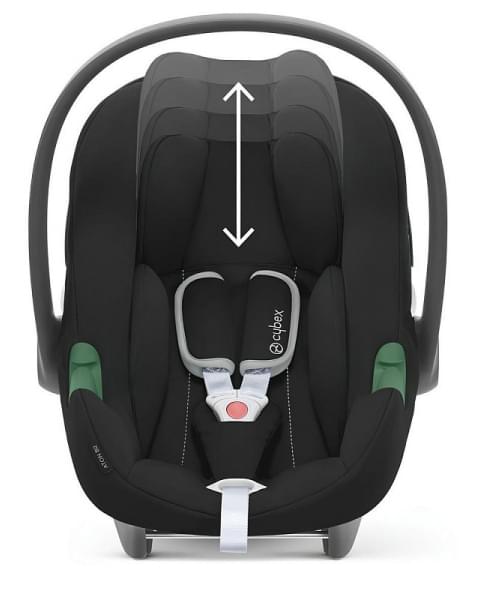 Коляска 3 в 1 Cybex Priam IV Rosegold и автокресло Aton B2 i-Size Mirage Grey/Volcano Black