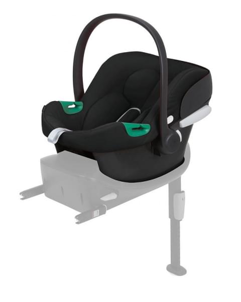 Коляска 3 в 1 Cybex Priam IV Rosegold и автокресло Aton B2 i-Size Mirage Grey/Volcano Black