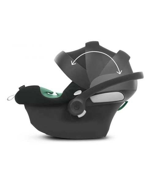 Коляска 3 в 1 Cybex Priam IV Rosegold и автокресло Aton B2 i-Size Mirage Grey/Volcano Black