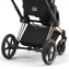 Коляска 3 в 1 Cybex Priam IV Rosegold и автокресло Aton S2 i-Size с базой Base One Sepia Black/Moon Black