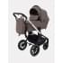 Коляска 3 в 1 Mowbaby Zoom PU silver cacao brown