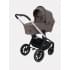 Коляска 3 в 1 Mowbaby Zoom PU silver cacao brown