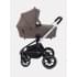 Коляска 3 в 1 Mowbaby Zoom PU silver cacao brown