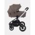 Коляска 3 в 1 Mowbaby Zoom PU silver cacao brown