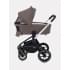 Коляска 3 в 1 Mowbaby Zoom PU silver cacao brown