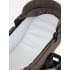 Коляска 3 в 1 Mowbaby Zoom PU silver cacao brown