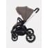 Коляска 3 в 1 Mowbaby Zoom PU silver cacao brown