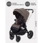Коляска 3 в 1 Mowbaby Zoom PU silver cacao brown