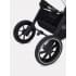 Коляска 3 в 1 Mowbaby Zoom PU silver cacao brown