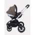 Коляска 3 в 1 Mowbaby Zoom PU silver cacao brown