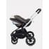 Коляска 3 в 1 Mowbaby Zoom PU silver cacao brown