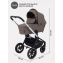 Коляска 3 в 1 Mowbaby Zoom PU silver cacao brown