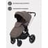 Коляска 3 в 1 Mowbaby Zoom PU silver cacao brown
