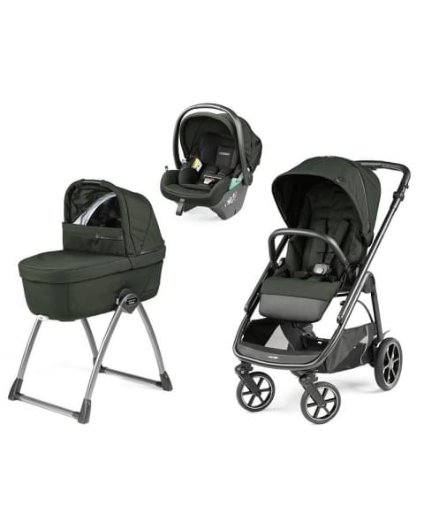 Коляска 3 в 1 Peg Perego Veloce Belvedere Lounge Green