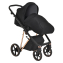 Коляска 3 в 1 Roan Sol Lux, Raven шасси Rose Gold (Черный)