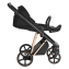Коляска 3 в 1 Roan Sol Lux, Raven шасси Rose Gold (Черный)