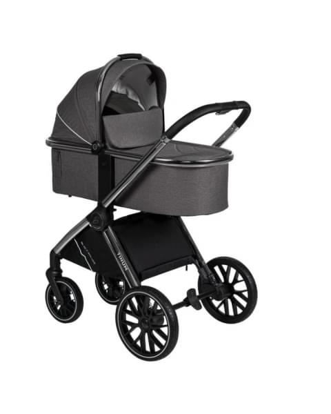 Коляска 3 в 1 Sevillababy Tinum, Dark Grey, темно-серый