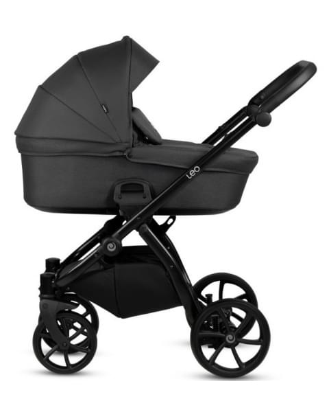 Коляска 3 в 1 Tutis Leo Plus, Black (020)