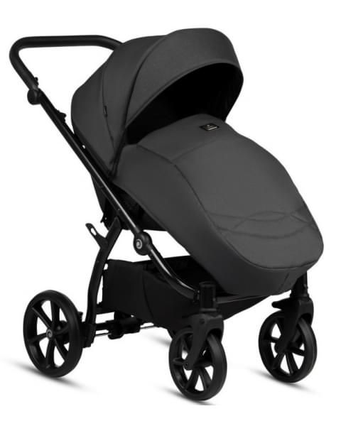 Коляска 3 в 1 Tutis Leo Plus, Black (020)