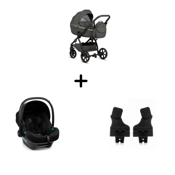 Коляска 3 в 1 Tutis Uno 5+ Unico, Meadow (150)