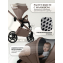 Коляска 3 в 1 Sweet Baby SBL Elegante Therma Colore Dark Beige