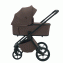 Коляска детская Peppy Monaco Plus 2 в 1 Black (черный), рама черная