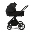 Коляска детская Peppy Monaco Plus 2 в 1 Black (черный), рама черная