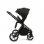 Коляска детская Peppy Monaco Plus 2 в 1 Black (черный), рама черная