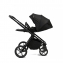 Коляска детская Peppy Monaco Plus 2 в 1 Black (черный), рама черная