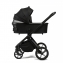 Коляска детская Peppy Monaco Plus 2 в 1 Black (черный), рама черная