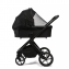 Коляска детская Peppy Monaco Plus 2 в 1 Black (черный), рама черная