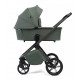 Коляска детская Peppy Monaco Plus 2 в 1 Oliva Green (зеленый), рама серая