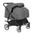 Коляска для двойни 2 в 1 Carrello Connect CRL-5502/1, Rock Gray (Светло-серый)