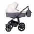 Коляска для двойни 2 в 1 Indigo Charlotte Sity Duo, Cs 01 (Темно-серый + Светло-бежевый)