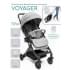 Коляска прогулочная Amarobaby Voyager, Серый
