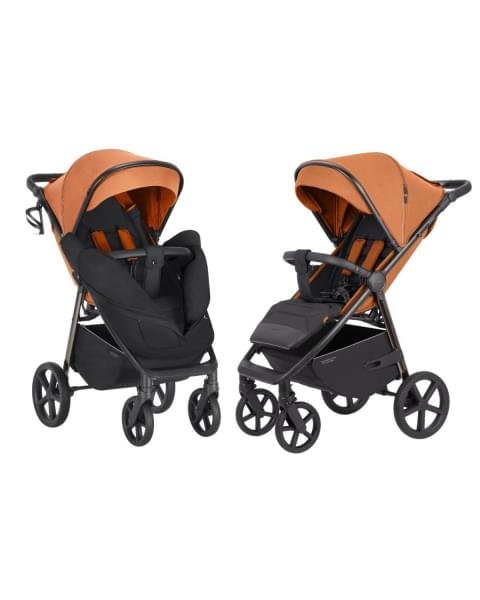 Коляска прогулочная Carrello Bravo Plus CRL-5515 / 2024, Tango Orange (Оранжевый)