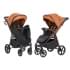 Коляска прогулочная Carrello Bravo Plus CRL-5515 / 2024, Tango Orange (Оранжевый)