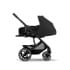 Коляска прогулочная Cybex Balios S Lux New 2023 шасси Black, Moon Black (Черный / шасси Черный)