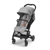 Коляска прогулочная Cybex Beezy (с дождевиком и бампером), Lava Grey (Серый)