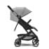 Коляска прогулочная Cybex Beezy (с дождевиком и бампером), Lava Grey (Серый)