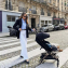 Коляска прогулочная Cybex Coya шасси Rose Gold, Off White (Белый)