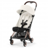 Коляска прогулочная Cybex Coya шасси Rose Gold, Off White (Белый)